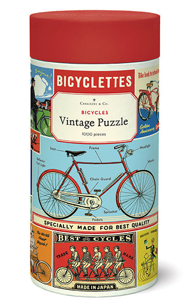 Cavallini & Co. Bicycles 1000 Piece Puzzle