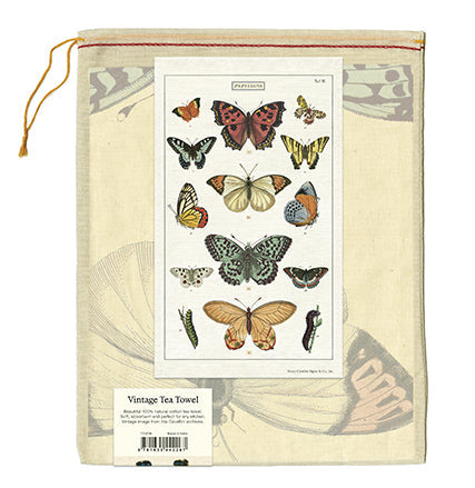 Tea towels come packaged in a hand- sewn muslin bag, making them the perfect gift.