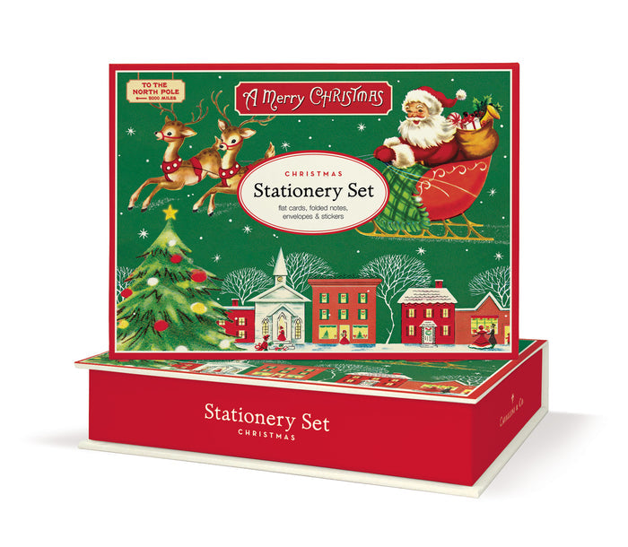 Cavallini & Co. Christmas Stationery Set