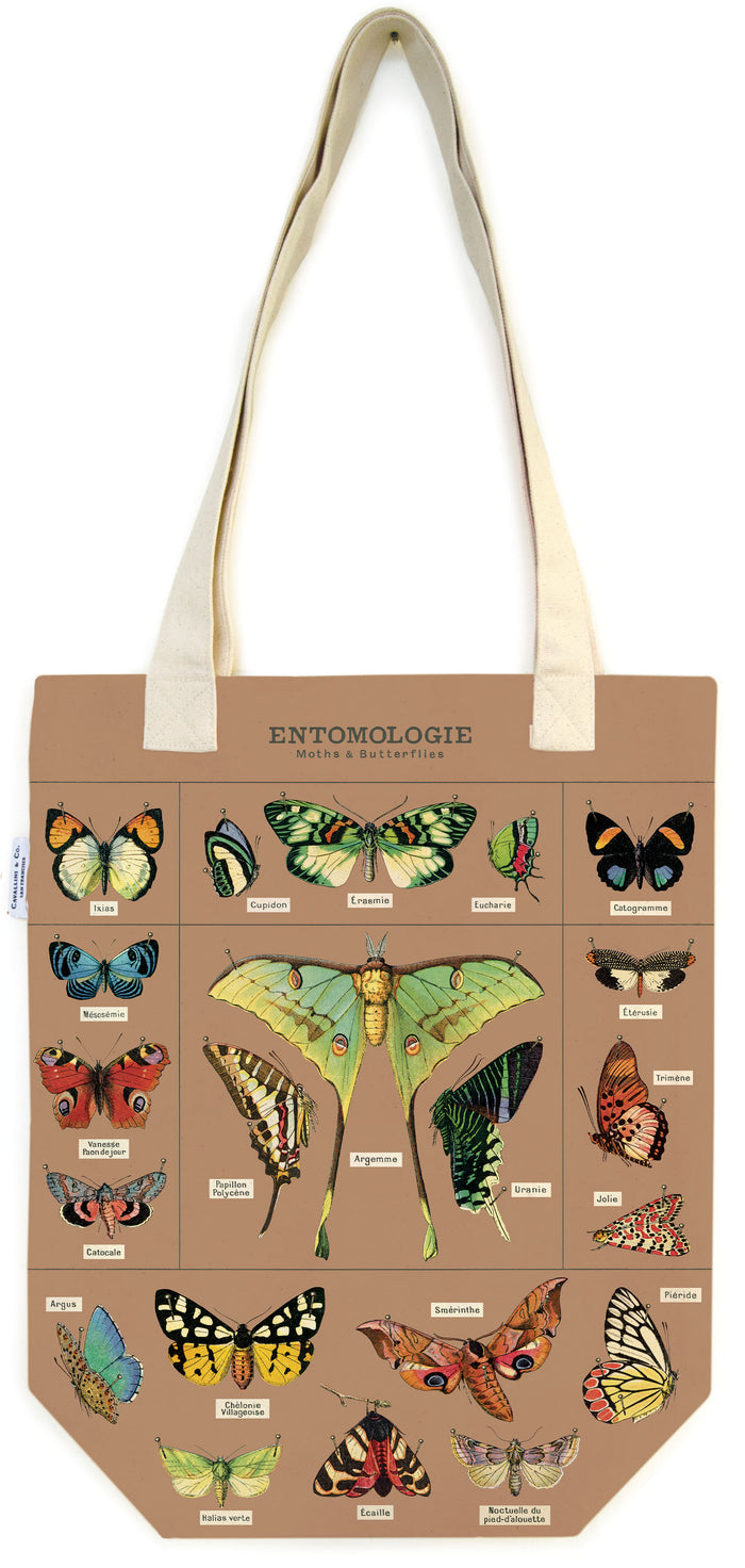 Cavallini & Co. Entomology Cotton Tote Bag