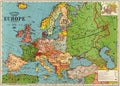 Cavallini & Co. Europe Map 3 Decorative Paper