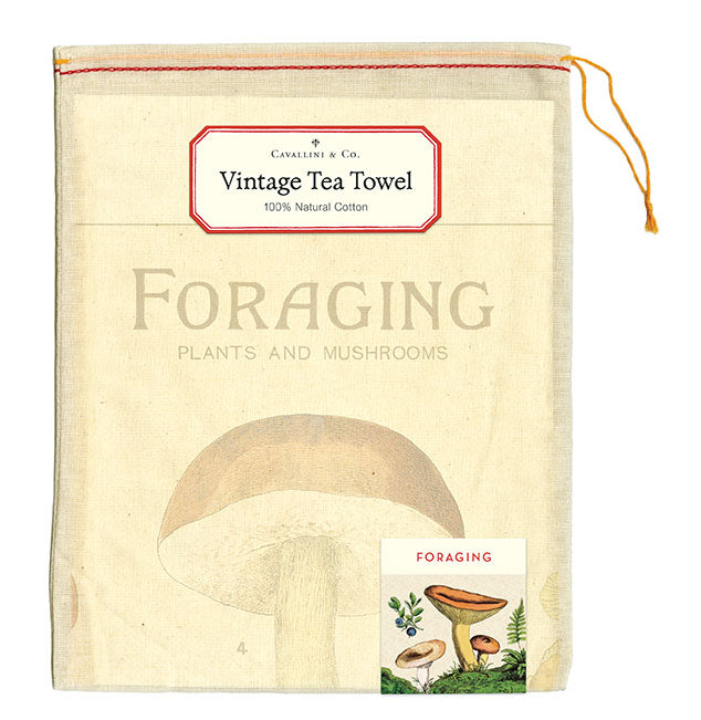 Tea towels come packaged in a hand- sewn muslin bag, making them the perfect gift.
