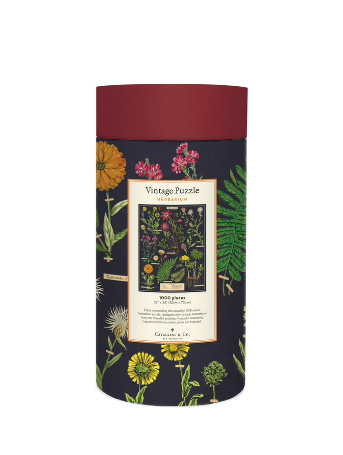 All puzzles are packaged in a 10 inch long cardboard tube, with puzzle pieces safely stored in a muslin bag inside.