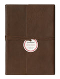 Cavallini & Co. Journalino Slim Leather Journal- Brown