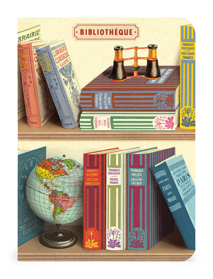 image of Cavallini & Co. Library Books Mini Notebook