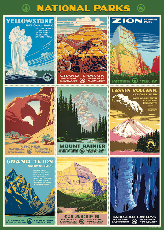 Cavallini & Co. National Parks Posters Decorative Paper