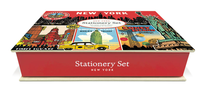 Cavallini & Co. New York Stationery Set box detail image