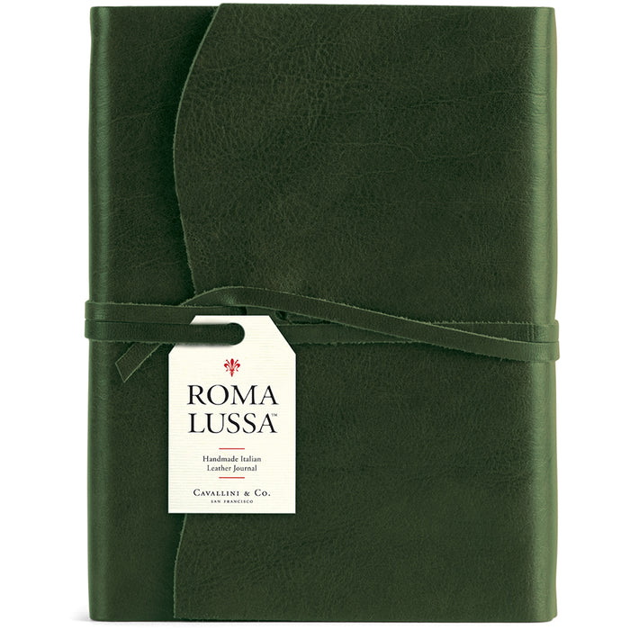 Cavallini & Co. Roma Lussa Leather Journal- 6X8 inches