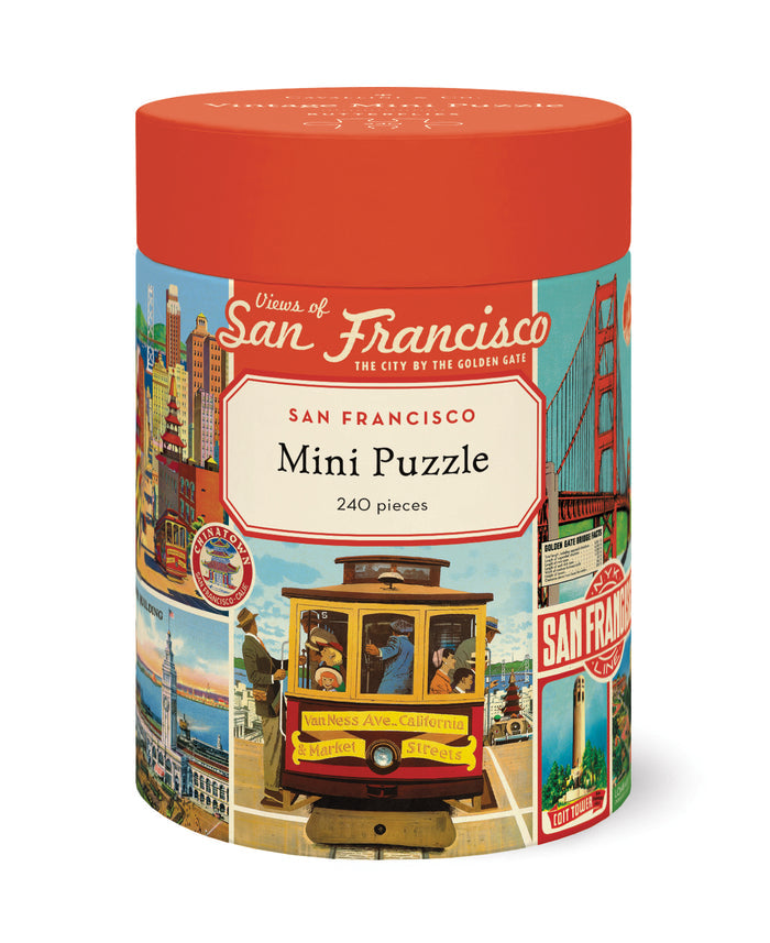 Cavallini & Co. San Francisco 240 Piece Mini Puzzle