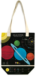 Cavallini & Co. Solar System Cotton Tote Bag