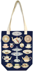 Cavallini & Co. Tea Time Cotton Tote Bag