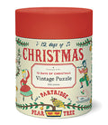 Cavallini & Co. Twelve Days of Christmas 500 Piece Holiday Puzzle