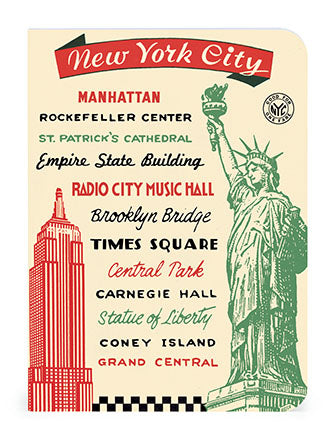 Cavallini & Co. VIntage New York Mini Notebook Set