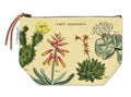 Cavallini & Co. Vintage Pouch- Succulents