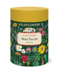 Cavallini & Co. Wildflowers 240 Piece Mini Puzzle image of front of package
