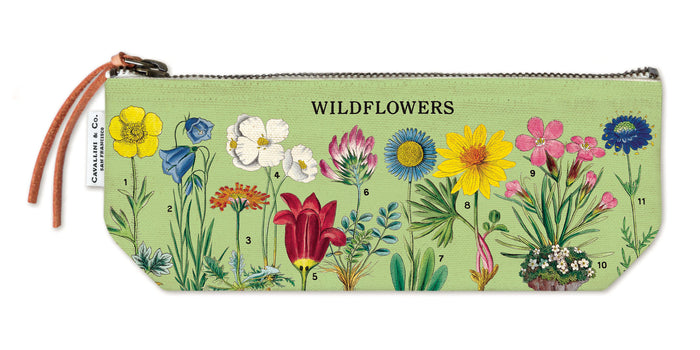 Cavallini & Co. Wildflowers Mini Pouch