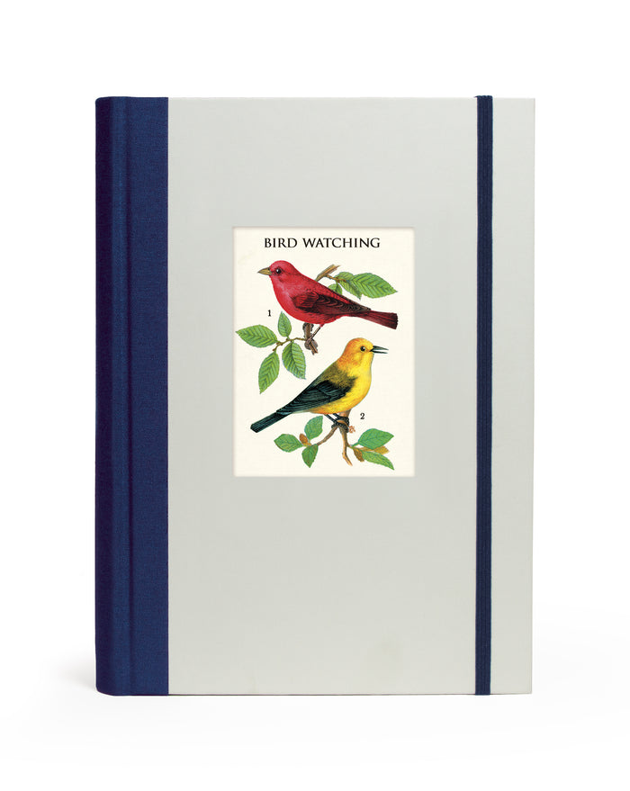 Cavallini & Co. Bird Window Journal- with bird illustration on cover