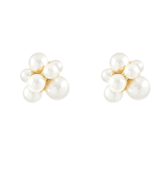 Celeste Clusters Pearl Earrings