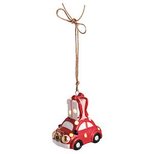 Ceramic LED Ornament, Assorted Styles
