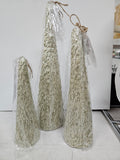 Champagne Tree Candle set/3