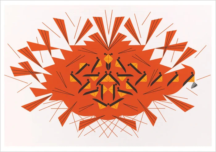 Charley Harper Cardinals Boxed Notecard Assortment