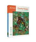 Charley Harper: Woodland Wonders 1000-piece Jigsaw Puzzle packaging image