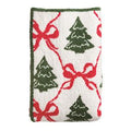 Chenille Christmas Tree Blanket
