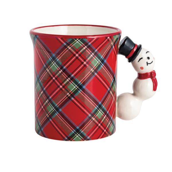 Christmas Figural Handle Mug, Assorted Styles