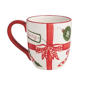 Christmas Painted Mugs, Assorted Styles