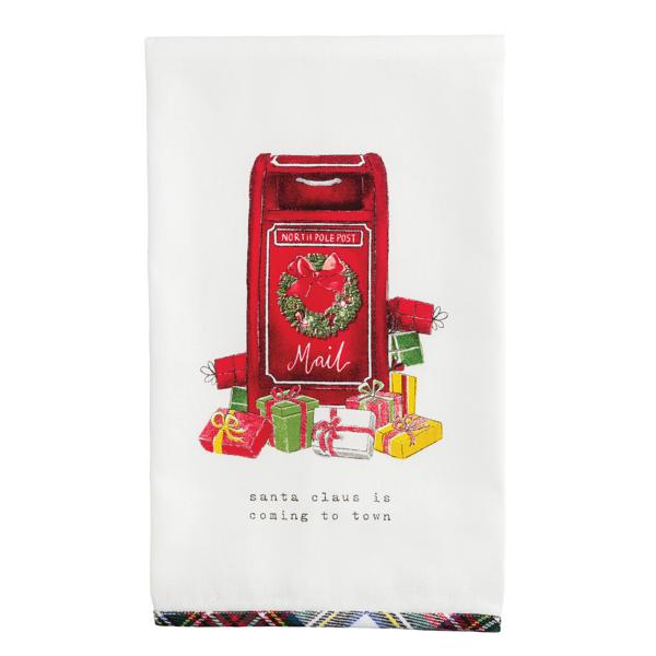 Christmas Printed Towels, Assorted styles