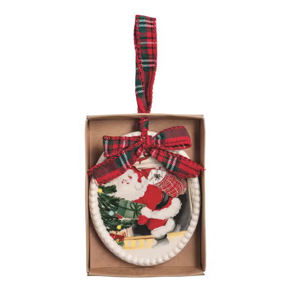 Christmas Scene Ornaments, Assorted Styles