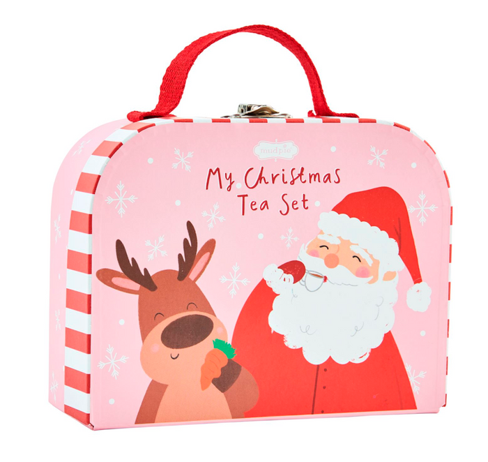 Christmas Tea Suitcase Set