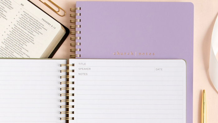 Church Notes Notebooks, Assorted Styles
