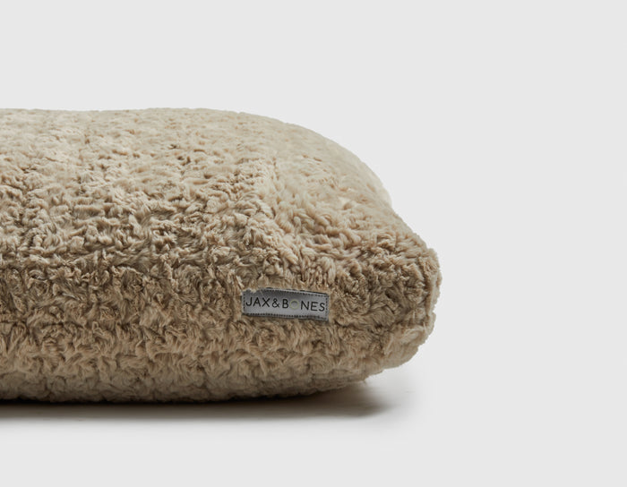 Cloud Pillow Dog Bed – Plush Rectangular Cushion