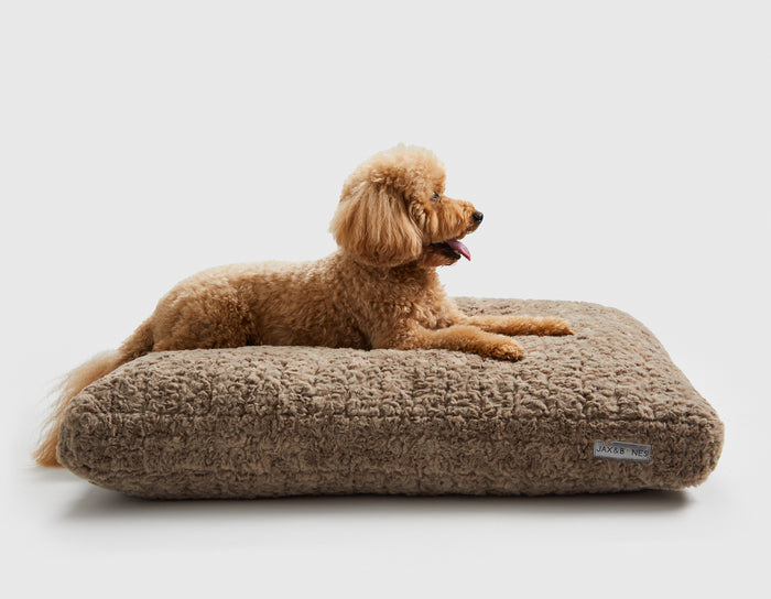 Cloud Pillow Dog Bed – Plush Rectangular Cushion