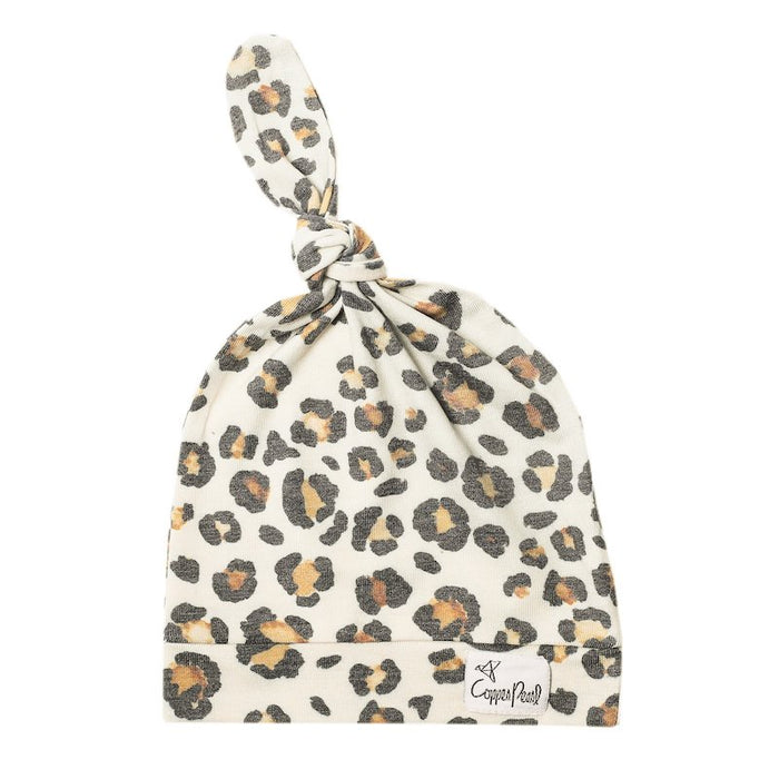 Copper Pearl- NB Top Knot Hat