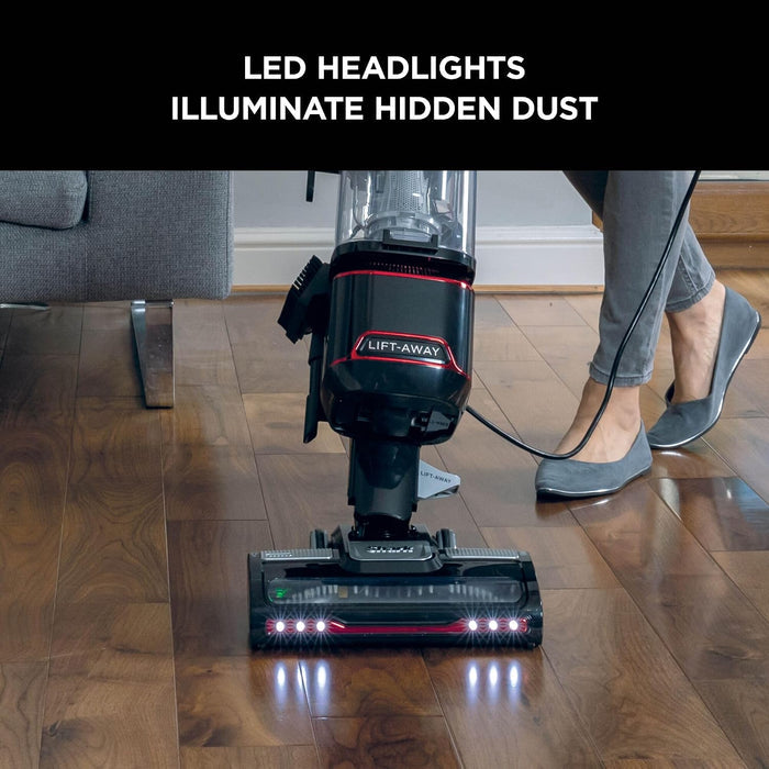 Corded Upright Vacuum Cleaner 1.1L Lift-Away Technology Red/Black