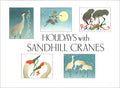 Crane Creek Graphics Sandhill Cranes Holiday Notecard Folio- set of 10 cards and envelopes