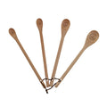 Creative Co-Op | Beech Wood Measuring Spoons, Brown