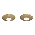 Creative Co-Op | Brass Candle Bobeche, Assorted Styles