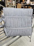 Creative Co-Op| Chambray Pillow w Ties