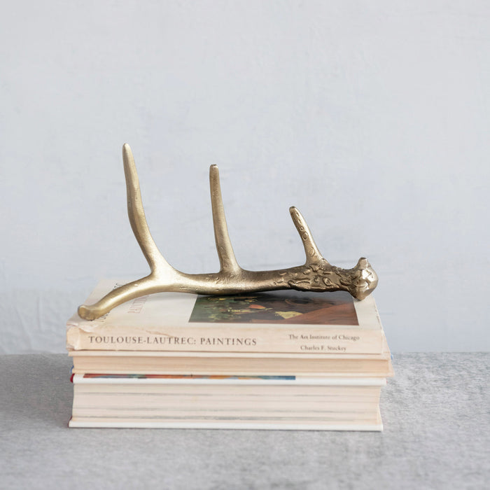 Creative Co-Op | Gold Finish Aluminum Antler Décor