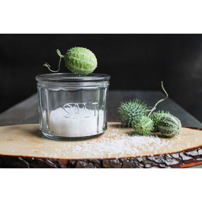 Creative Co-Op | Pressed Glass Salt Cellar