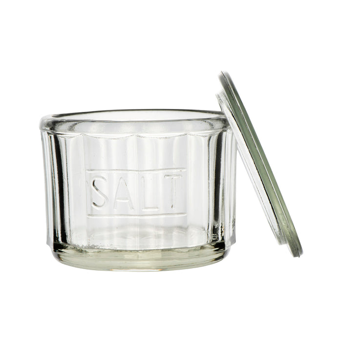 Creative Co-Op | Pressed Glass Salt Cellar