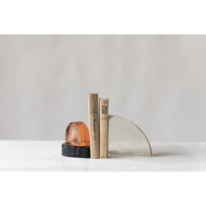 Creative Co-Op | Recycled Glass Bookend