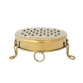 Creative Co-Op | Stainless Steel Footed Grater, Gold Finish