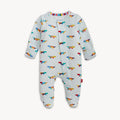 Crocodile Colorpop Blue Modal Magnetic Conv Coverall