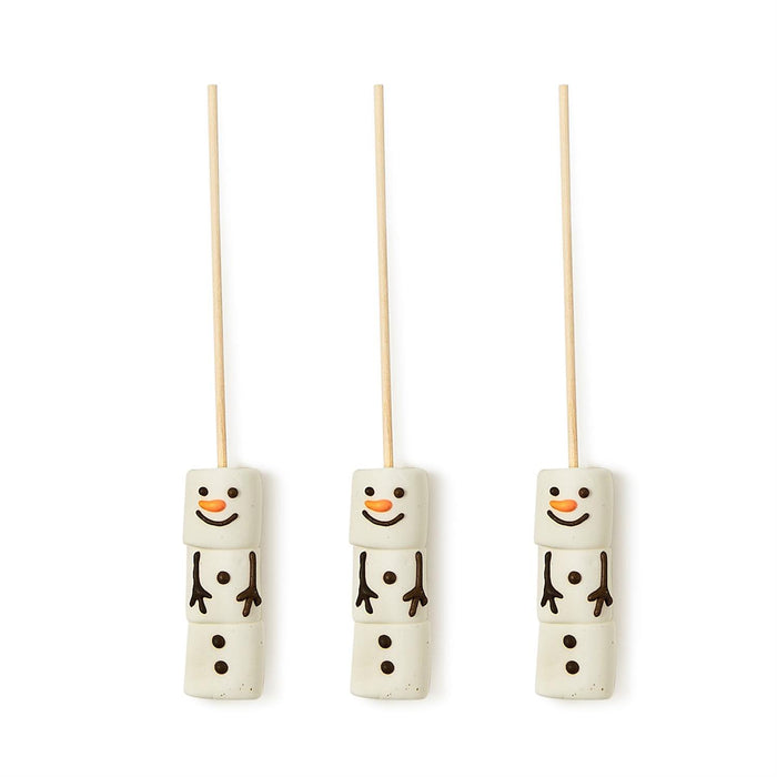 Cupcakes & Cartwheels | Marshmallow Snowman Sticks, Set of 6