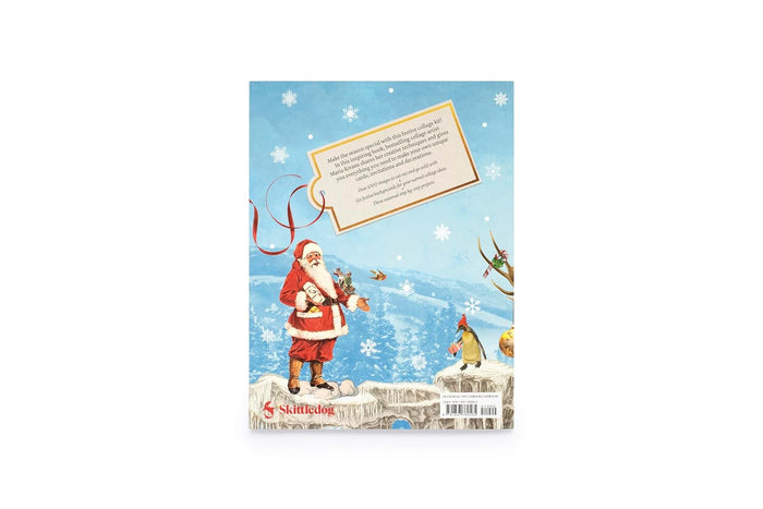 Cut Up This Book Christmas Collage Kit back cover