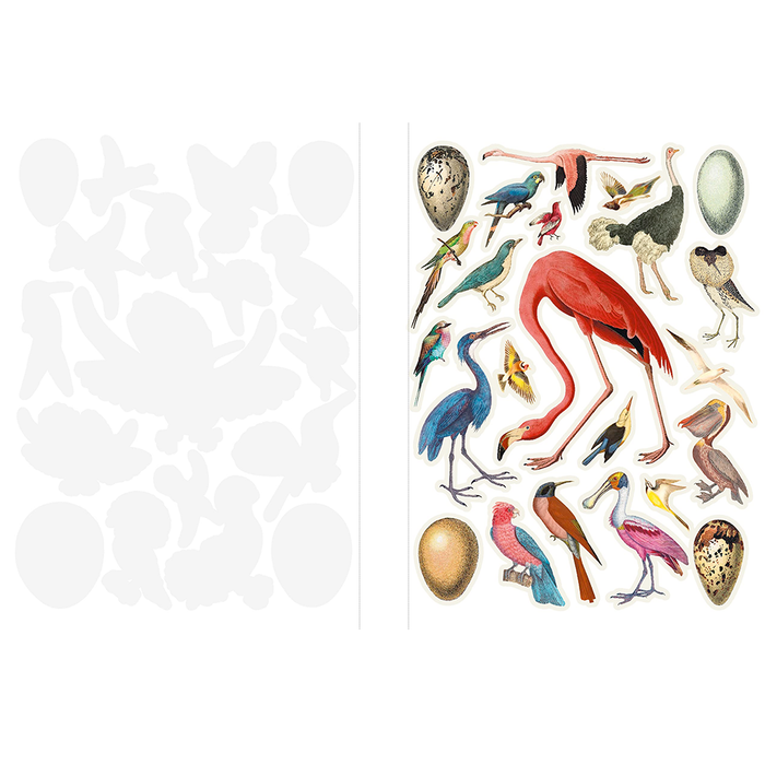 Cut Up This Book and Create Your Own Wonderland- birds page